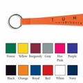 3/8" Trade Show Lanyard w/ Key Ring